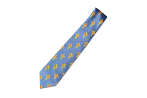 CRAVATE BLEU ROYALE – CROIX ROUGE DORéE