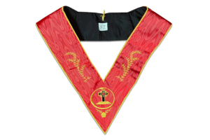 B J SAUTOIR 18TH REAA 2 ACACIAS CROIX COLLINE CERCLE