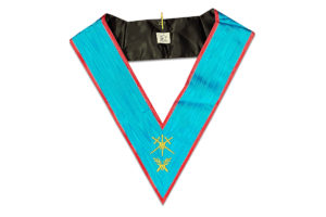 B J SAUTOIR OFFICIER MAITRE CERIMONIES REAA