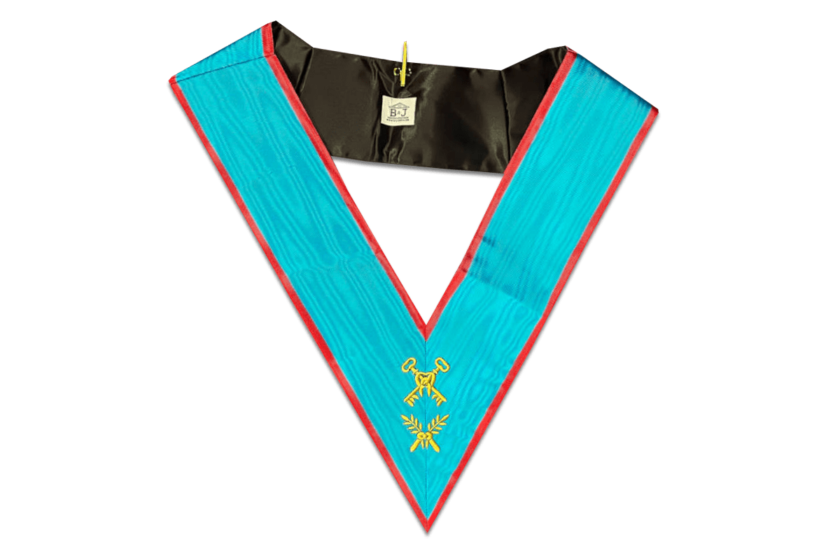 B-j-sautoir-officier-Tresorier-REAA B J SAUTOIR OFFICIER TRESORIER REAA