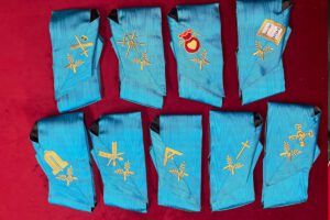 B J SAUTOIRS OFFICIERS RF LOGE BLEU KIT 9