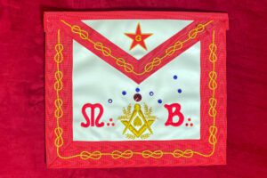 B J – TABLIER SERIE VOUTE REAA AIGUE MARINE ETOILE G