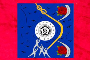 B J – FOULARD C50 VIENNE 2023 BLEU ROYAL 1 SILK