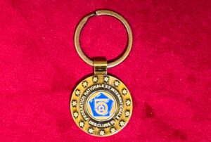 B J – PORTE CLEFS C50 VIENNE 2023 BLEU ROYAL VERSO 2 