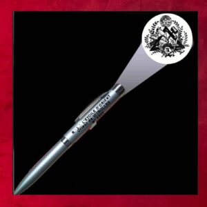 Stylos Torche avec Blason Maçonnique Personnalisé - Lot de 150 unités minimales - en couleur argent-métal